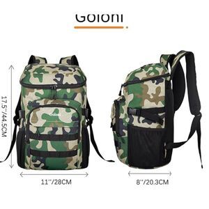 Backpack Insulated Leak Proof, Camoflage